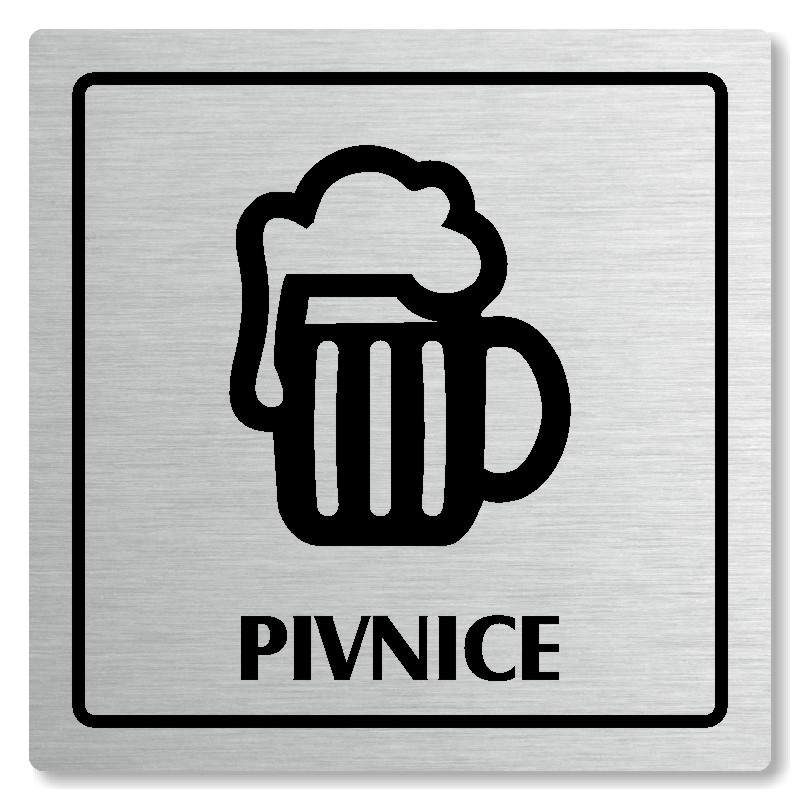 Pivnice, 80x80mm, stříbrná, Arizona